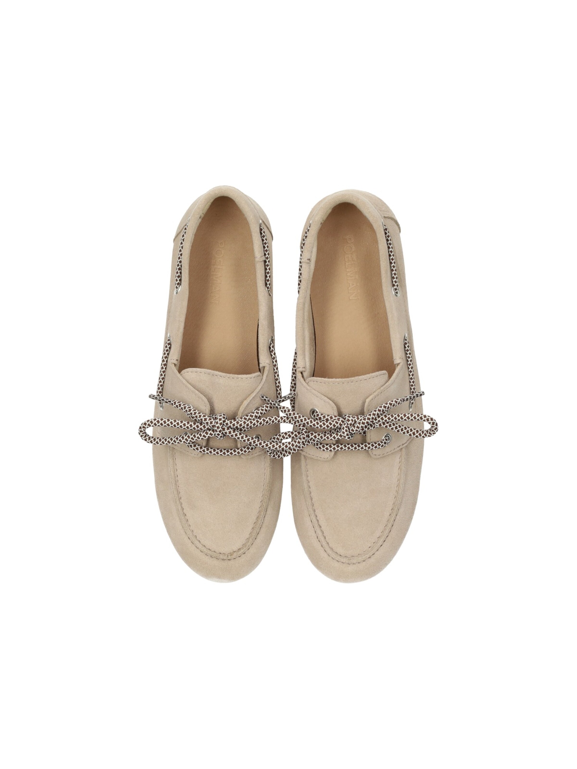 PS Poelman Mocassins 'Callie' in Beige