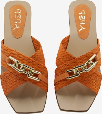 IZIA Pantolette in Orange