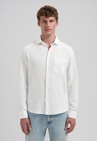 Dstrezzed Regular fit Button Up Shirt 'Axton' in White: front