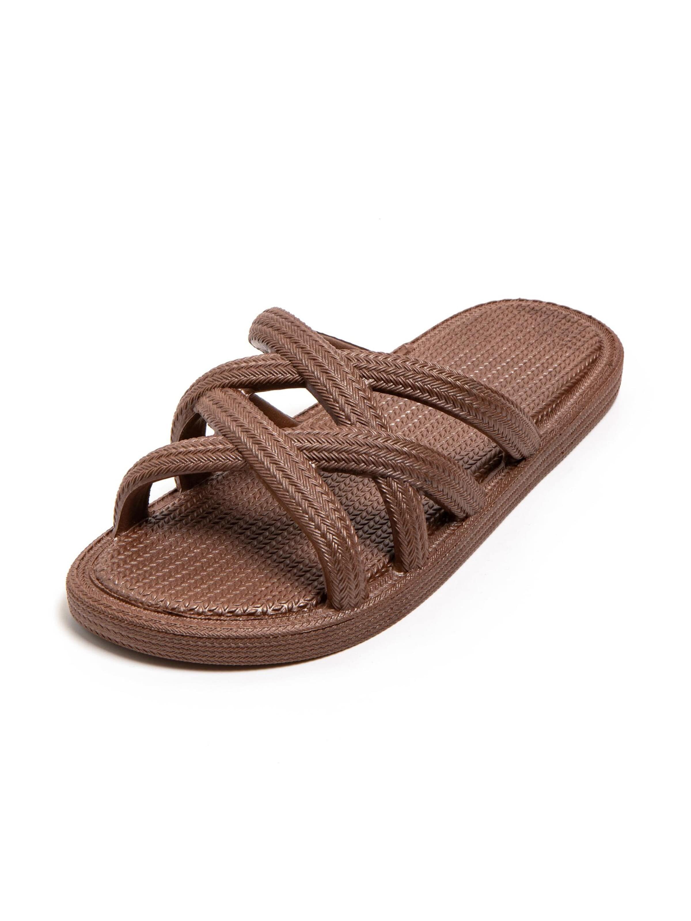Brasileras Sandals 'Mersin' in Brown: front