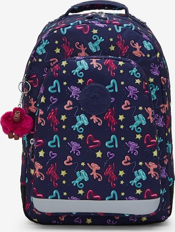 Rucsac 'Class Room' de la KIPLING pe albastru: față