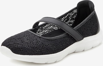 LASCANA - Sapato Slip-on em preto: frente