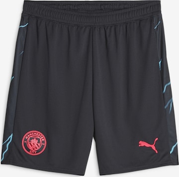 PUMA Workout Pants 'Manchester City' in Black: front