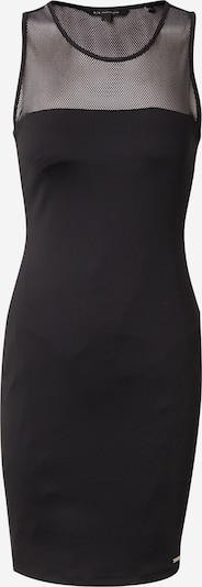 Rochie ARMANI EXCHANGE pe negru, Vizualizare produs