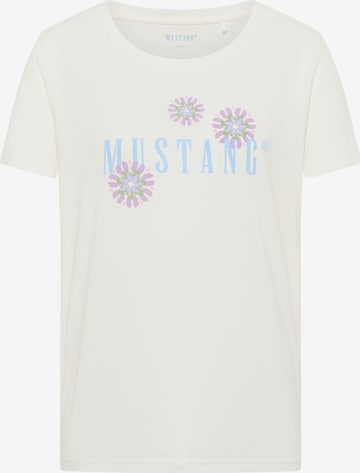 MUSTANG Shirt in Weiß: predná strana