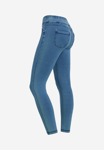 Freddy Skinny Leggings in Blue