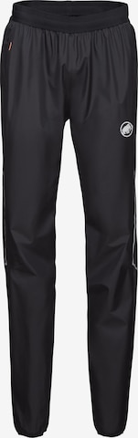 MAMMUT Tapered Outdoorhose ‘Aenergy TR’ in Schwarz: Vorderseite