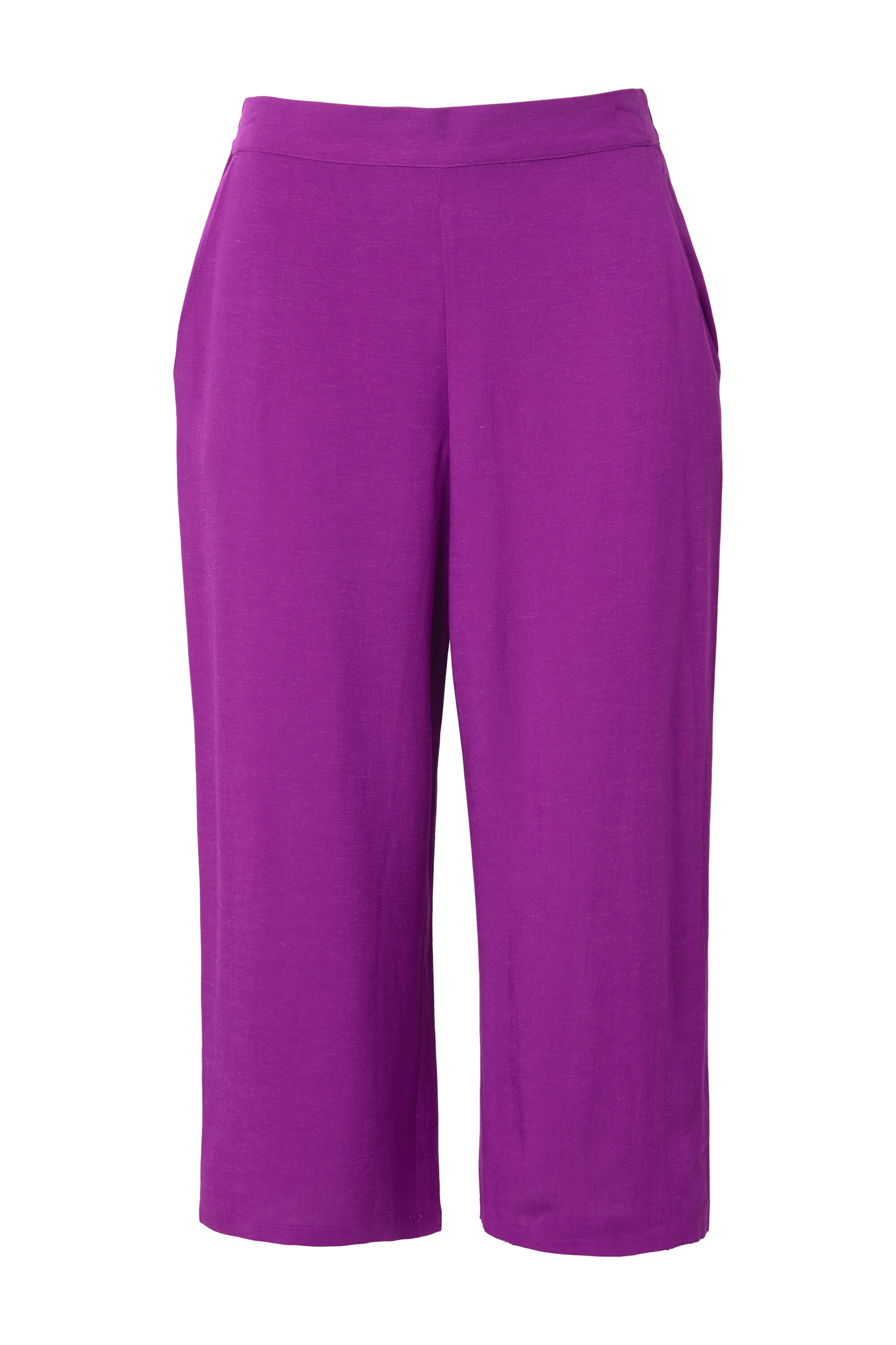 MIAMODA Wide leg Broek in Lila: voorkant