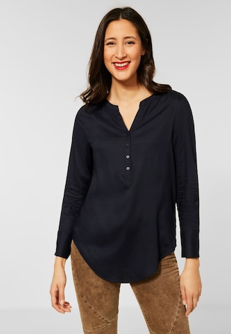 STREET ONE Blouse in Blue: front