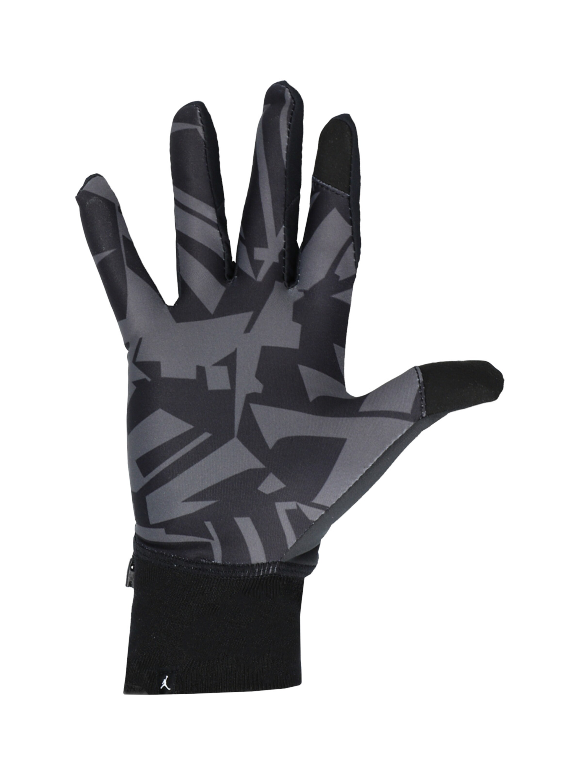 Jordan Sporthandschuhe in Schwarz