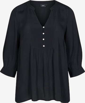 Zizzi Blouse 'XMAISY' in Black: front