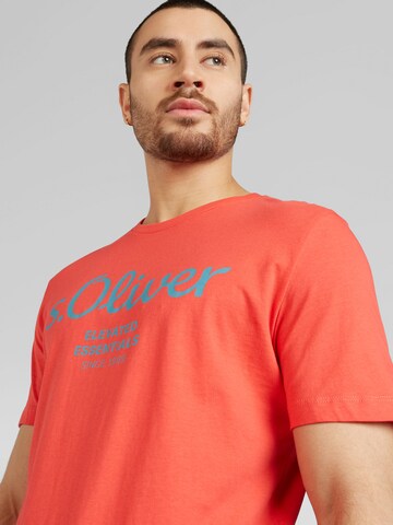 T-Shirt s.Oliver en orange