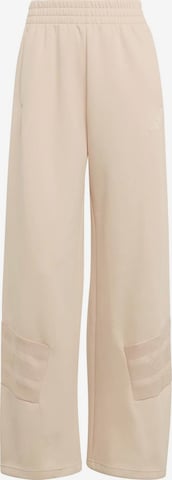 rožinė ADIDAS SPORTSWEAR Plačios klešnės Sportinės kelnės: priekis