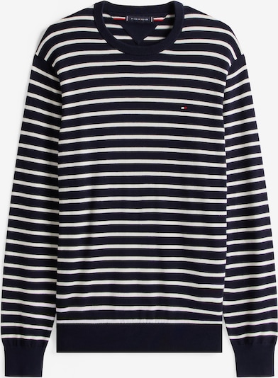 TOMMY HILFIGER Džemperis 'ESSENTIAL', krāsa - jūraszils / sarkans / balts, Preces skats