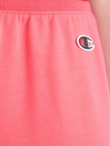 Champion Authentic Athletic Apparel Ozke Hlače | roza barva
