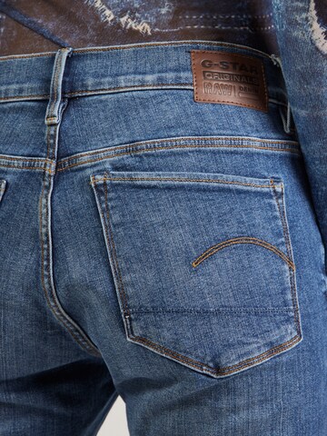 G-STAR Skinny Jeans '3301' in Blau