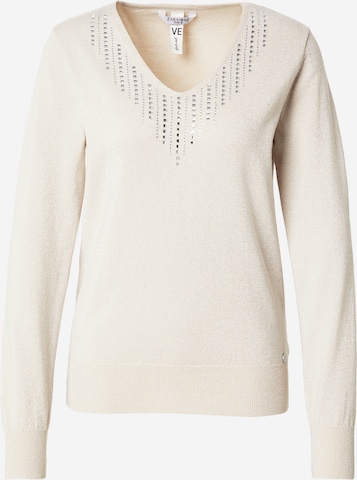 ZABAIONEPulover 'Me44tte' - bež boja: prednji dio