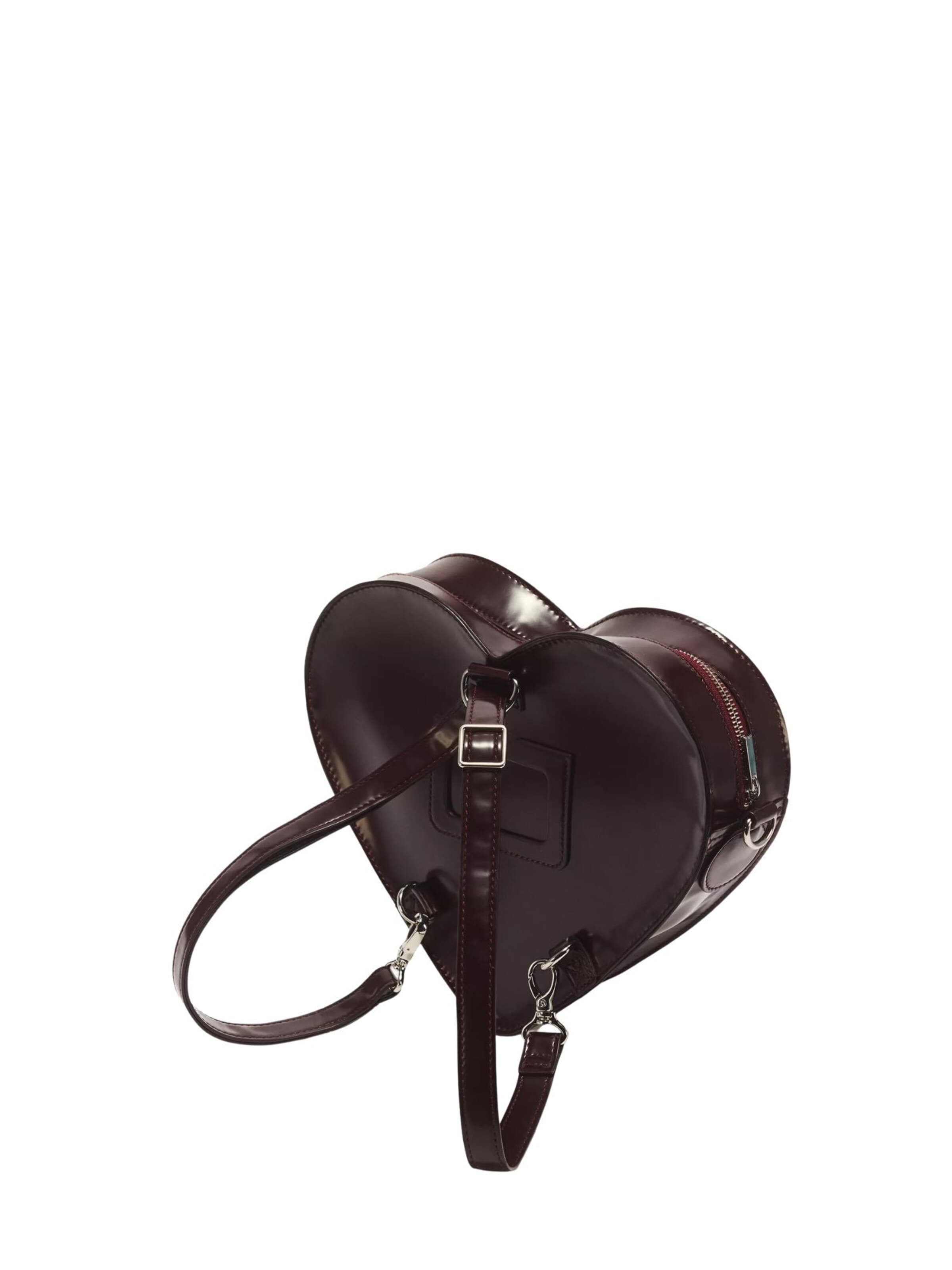 Zaino 'Zaino borsa a tracolla Dr. Martens Heart vegan da donna bordeaux AD015601' di Dr. Martens in rosso