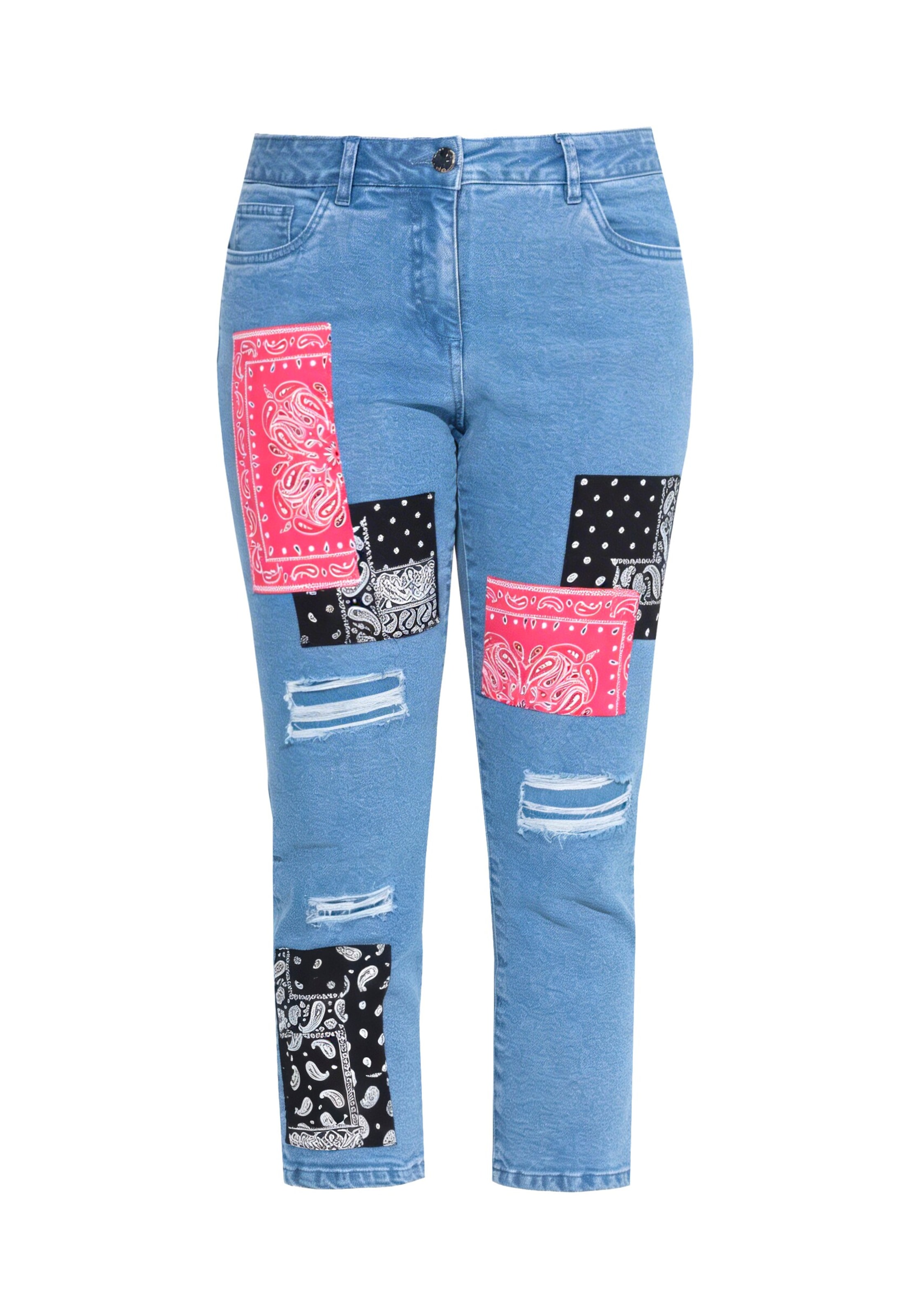 Angel of Style Regular Jeans in Blue: front