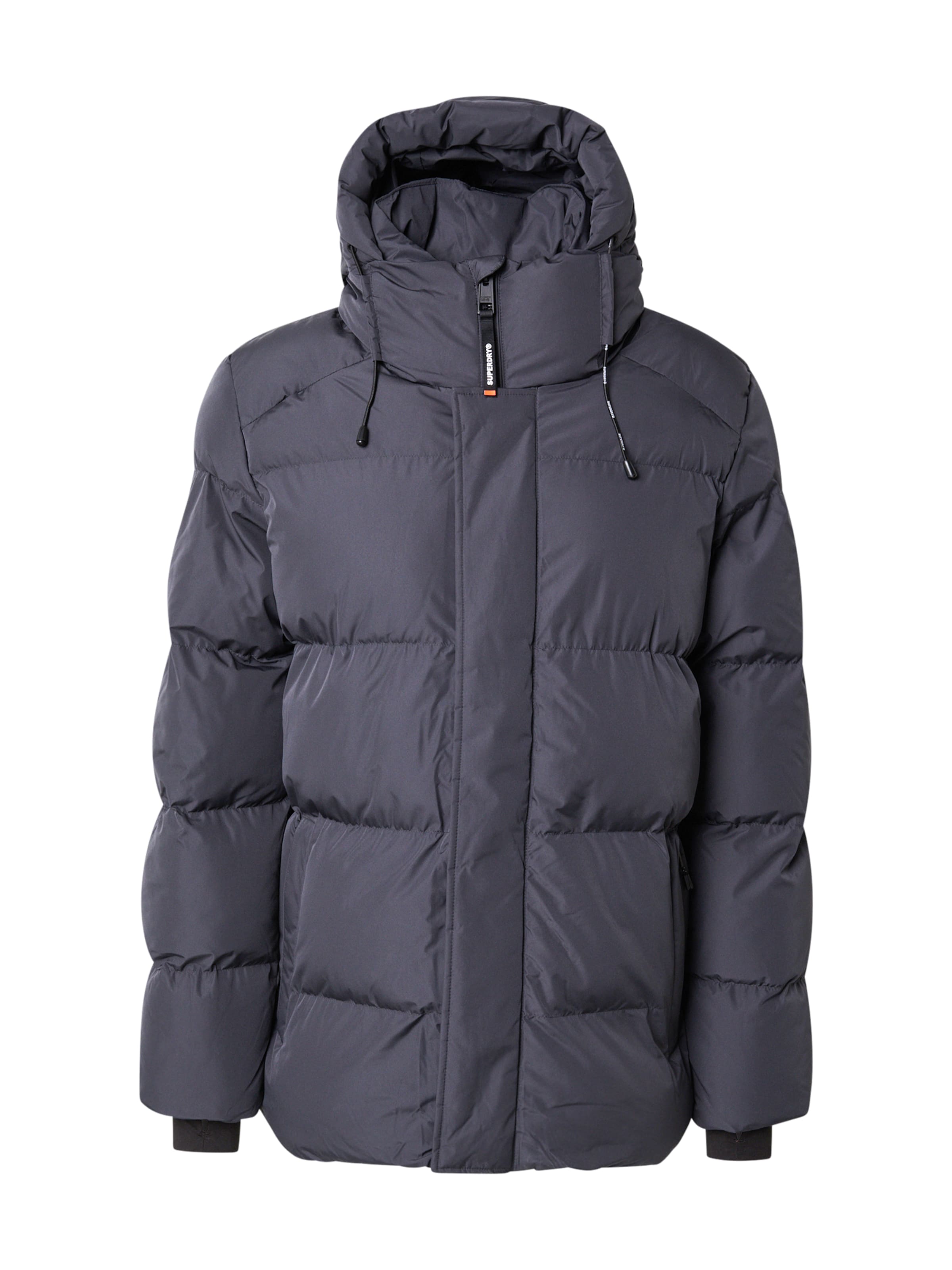 Superdry & Co Winter Jacket in Grey: front