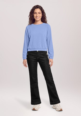 Cartoon Sweatshirt in Blauw