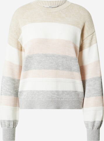 EDC BY ESPRIT Sweater in Beige: front