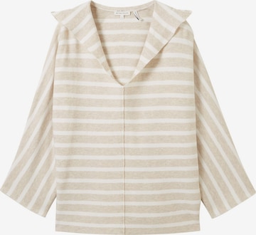 TOM TAILOR Pullover in Beige: Vorderseite