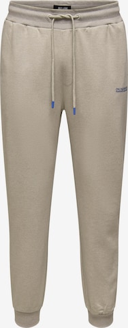 Only & Sons Pants 'TOM' in Grey: front
