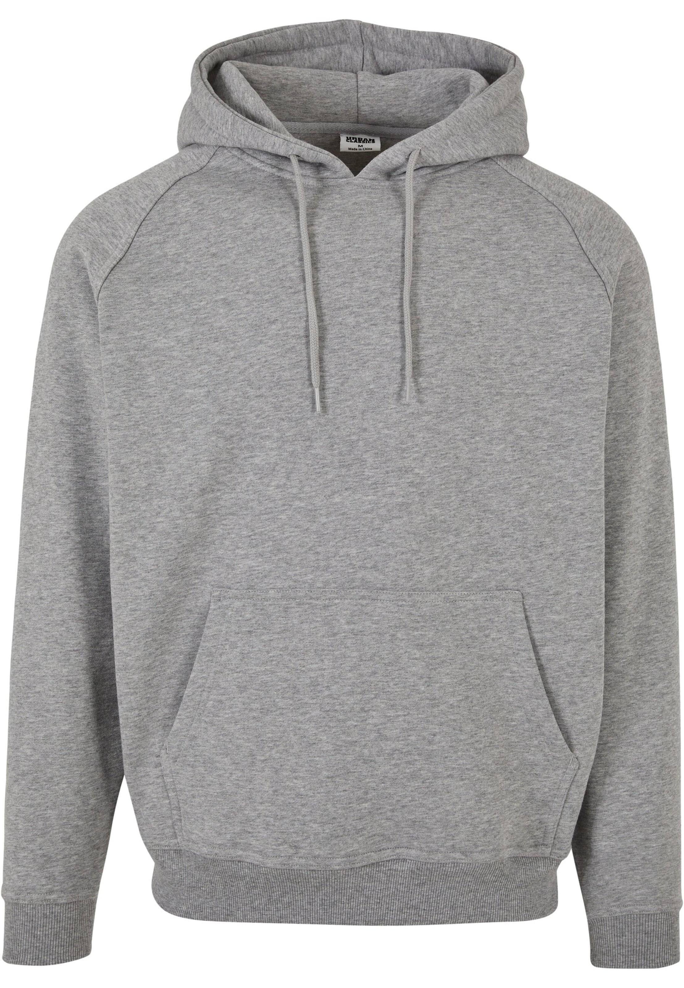 Urban Classics Sweatshirt in Grey: front