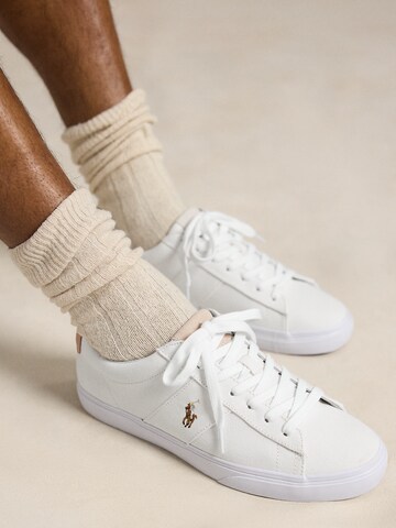 Polo Ralph Lauren Σνίκερ χαμηλό 'Sayer' σε λευκό