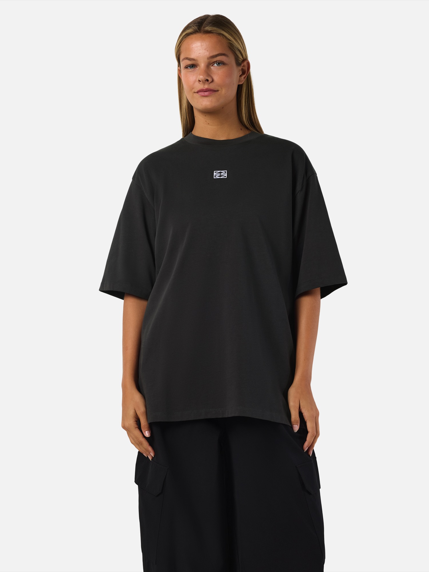 Noisy May Top Corto Donna Con Nodo - Senza Maniche, Vestibilità Aderente, Cotone Elasticizzato, Nero, Top Estivo