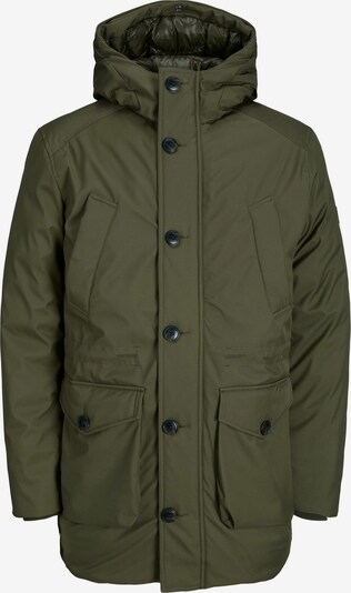 JACK & JONES Winterparka 'CLEMENT' in de kleur Donkergroen, Productweergave