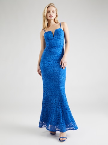 WAL G. Evening dress 'TILLY' in Blue: front