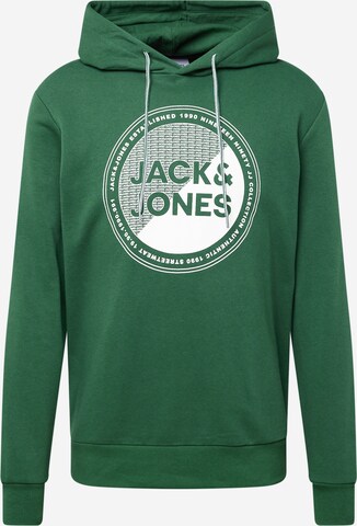 JACK & JONES Μπλούζα φούτερ 'LOYD' σε πράσινο: μπροστά