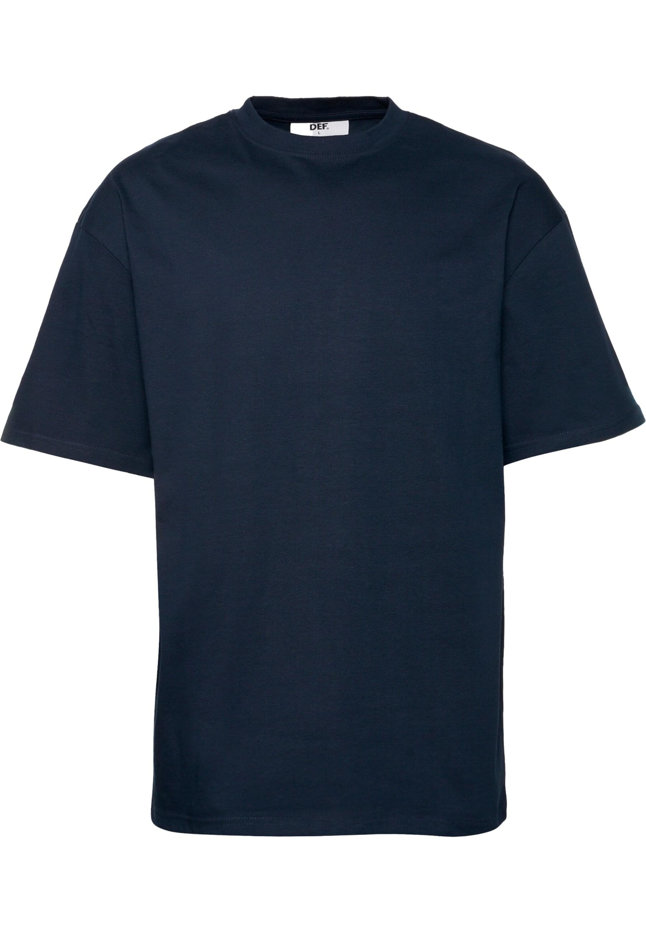 DEF T-Shirt in Blau: Vorderseite