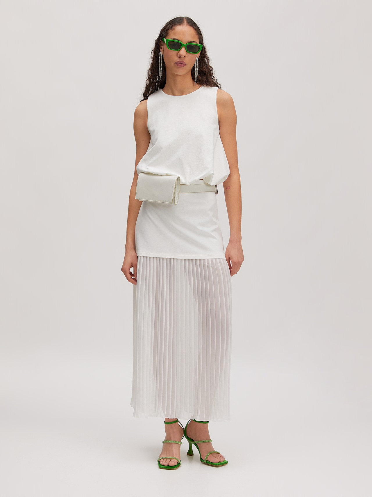 EDITED Nouveautés Jupe 'Suela' crème