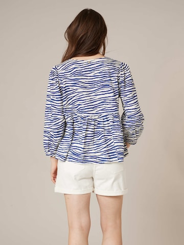 Deeluxe Blouse 'Ciena' in Blauw