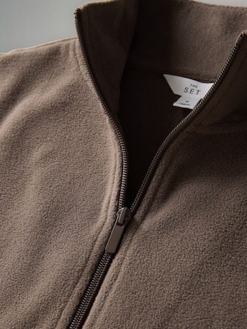 The Set Sweater in Brown