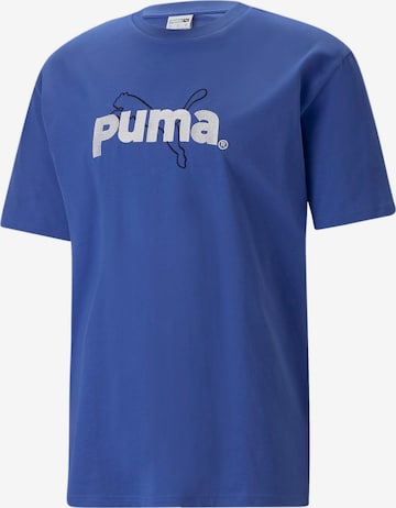 PUMA Tričko – modrá: přední strana