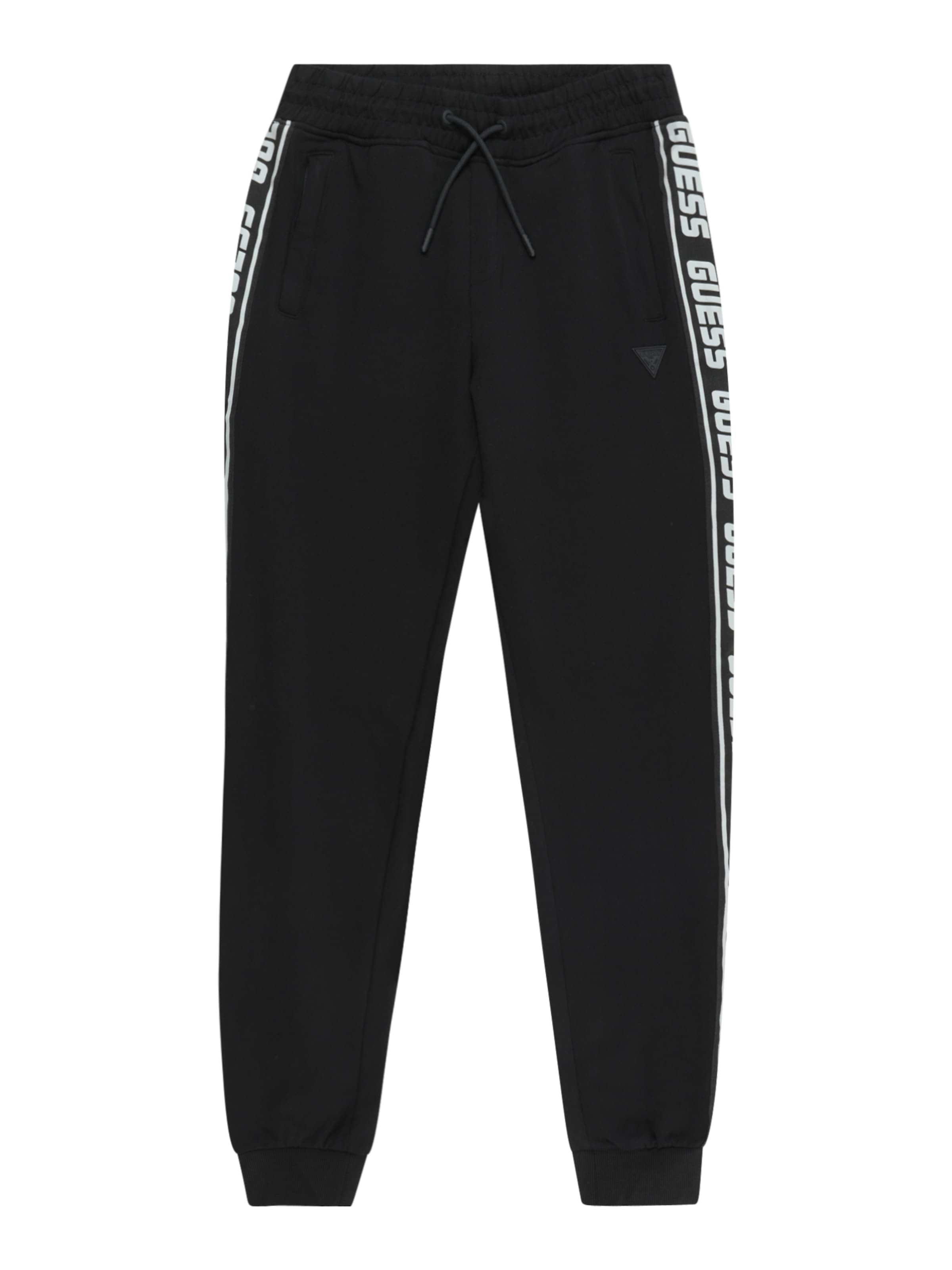 Effilé Pantalon 'ACTIVE' GUESS en noir : devant