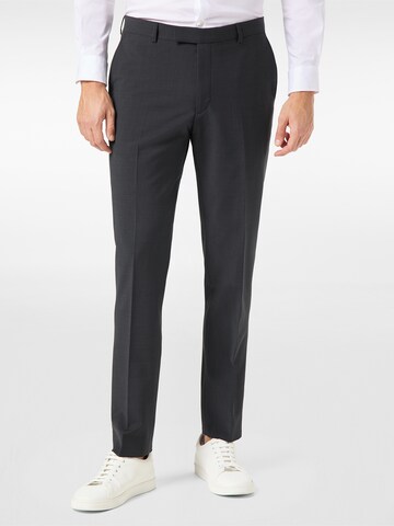 PIERRE CARDIN Regular Pantalon 'Dupont' in Zwart: voorkant