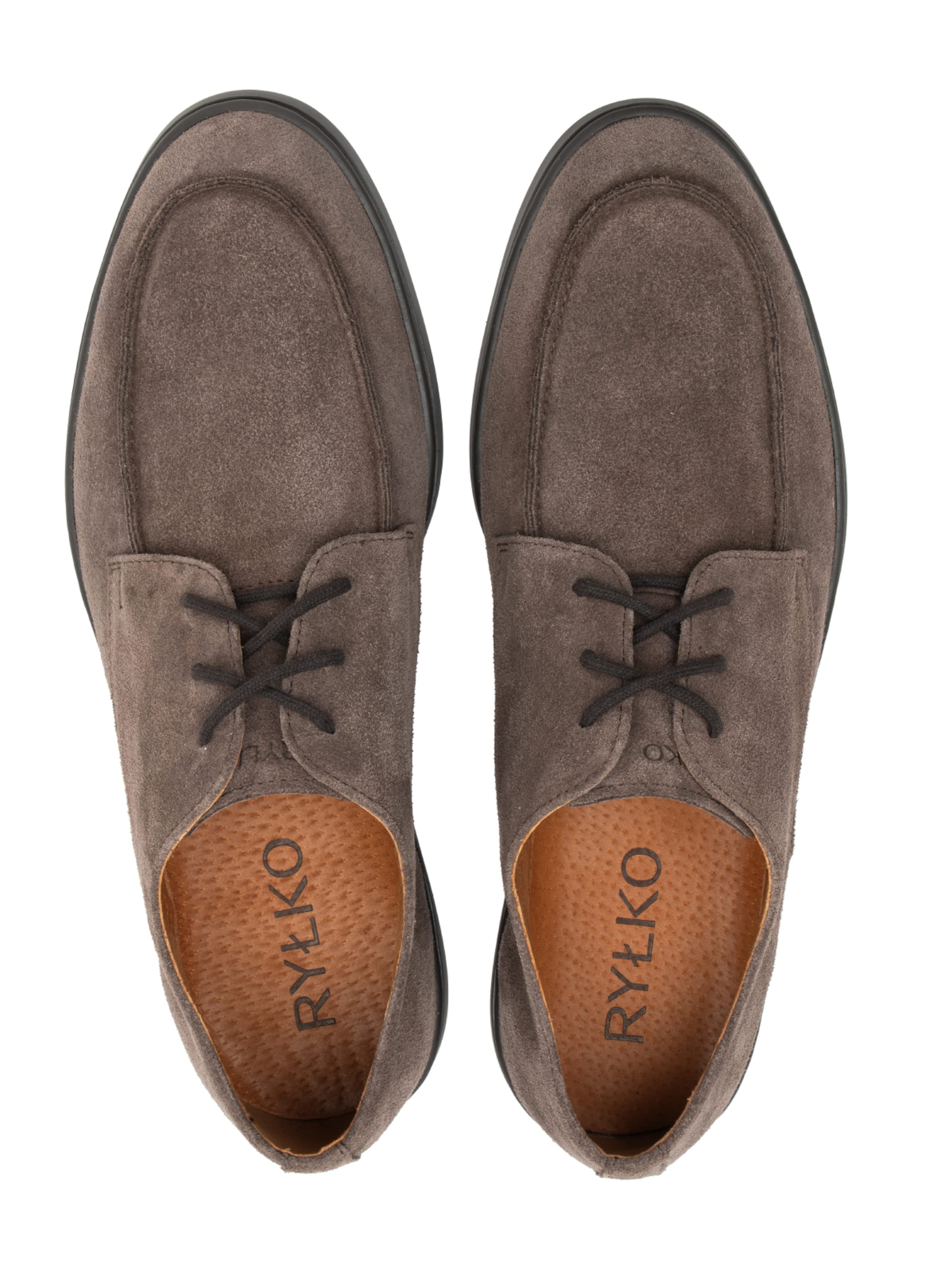 RYŁKOCipele na vezanje - siva boja