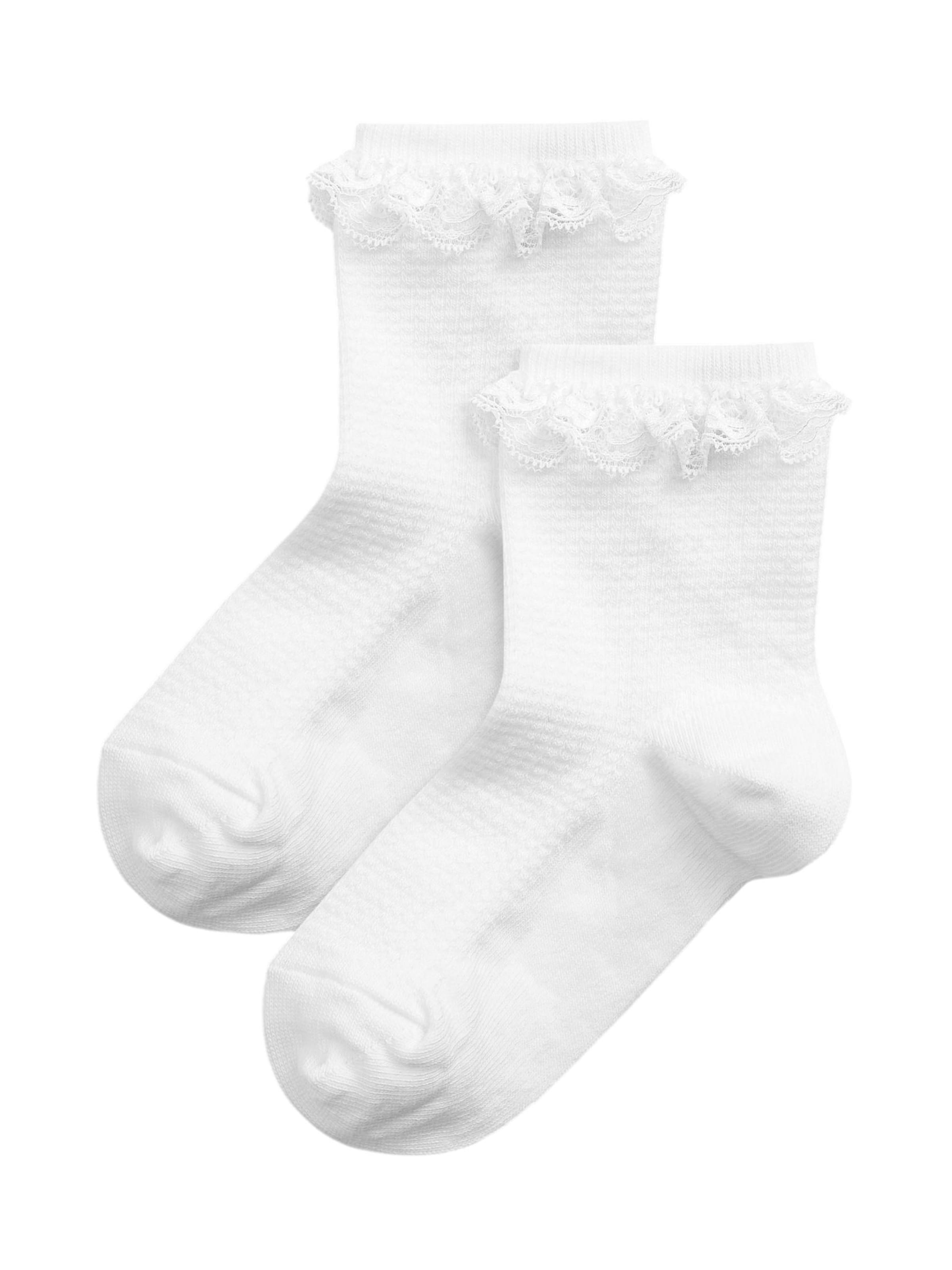 Chaussettes Next en blanc : devant