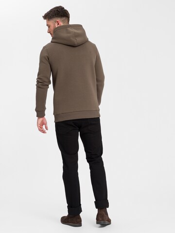 Cross Jeans Sweatshirt ' 25416 ' in Grün