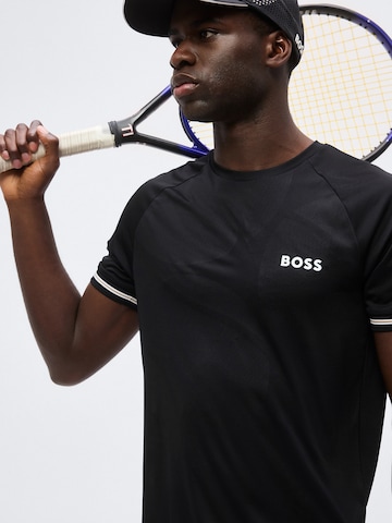 T-Shirt fonctionnel 'Serve 2' BOSS en noir