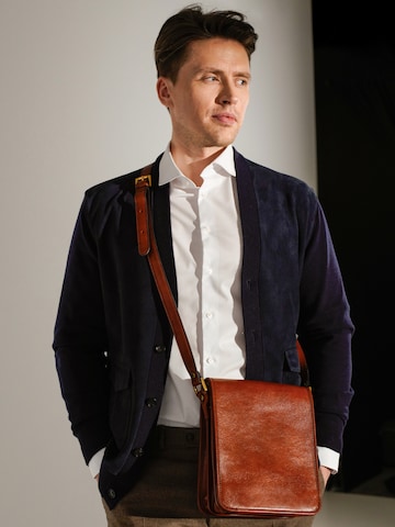Messenger 'On The Road' Time Resistance en marron : devant