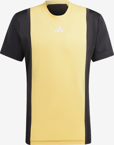 ADIDAS PERFORMANCE T-Shirt fonctionnel 'Pro' en jaune / noir / blanc, Vue avec produit