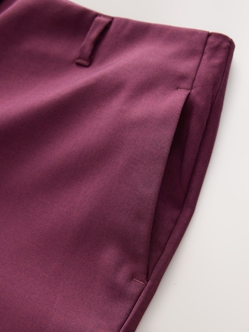 Next Slimfit Pantalon 'Tailored' in Rood