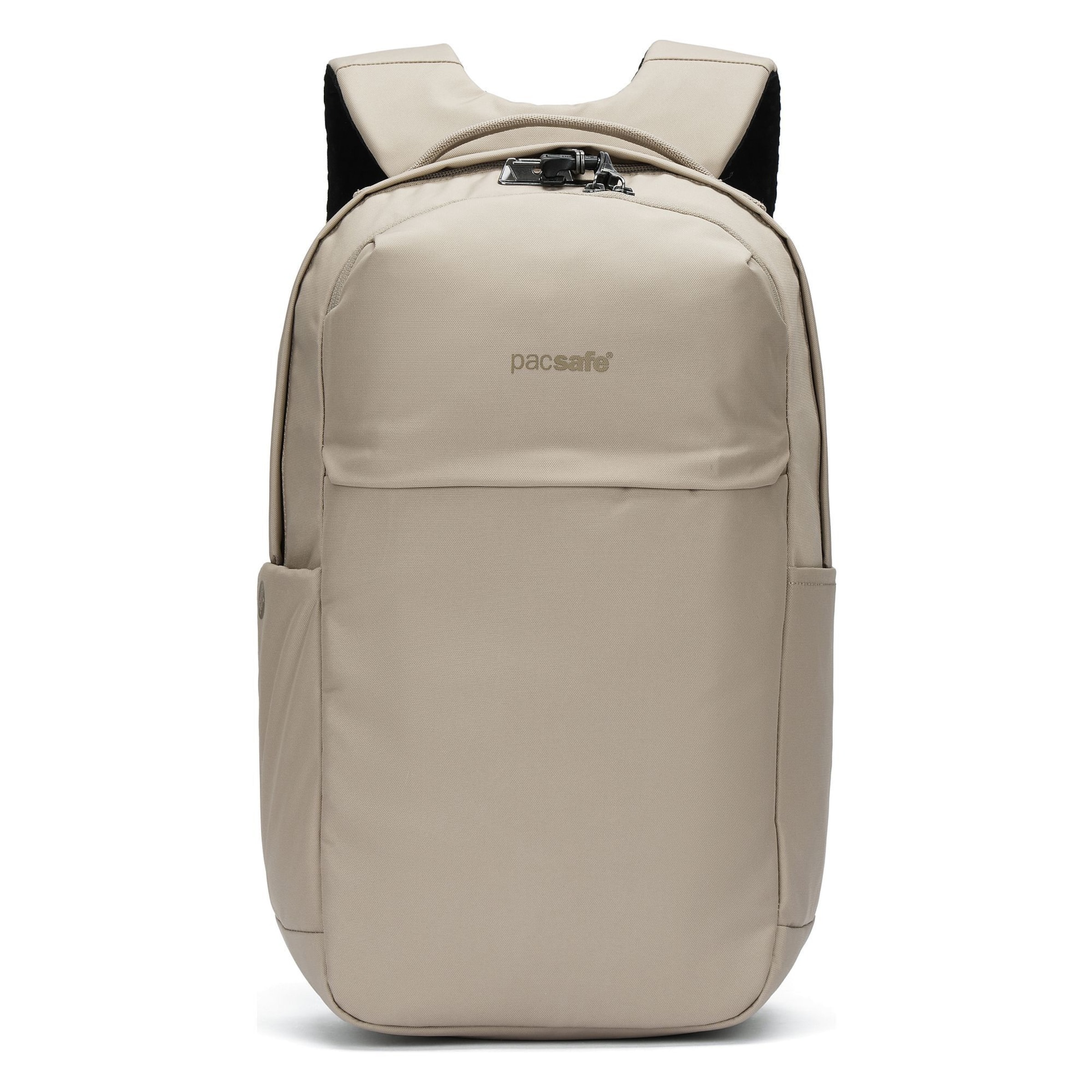 Pacsafe Rugzak in Beige: voorkant