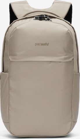 Pacsafe Rugzak in Beige: voorkant